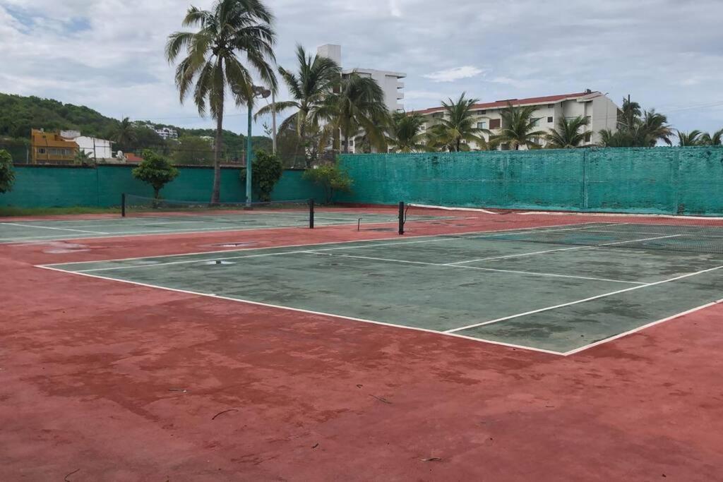 Hermoso Apartamento En Manzanillo Con Alberca Y Cancha De Tenis, Ideal Para Relajarse Y Disfrutar De Una Escapada Tranquila En El Paraiso Tropical 외부 사진