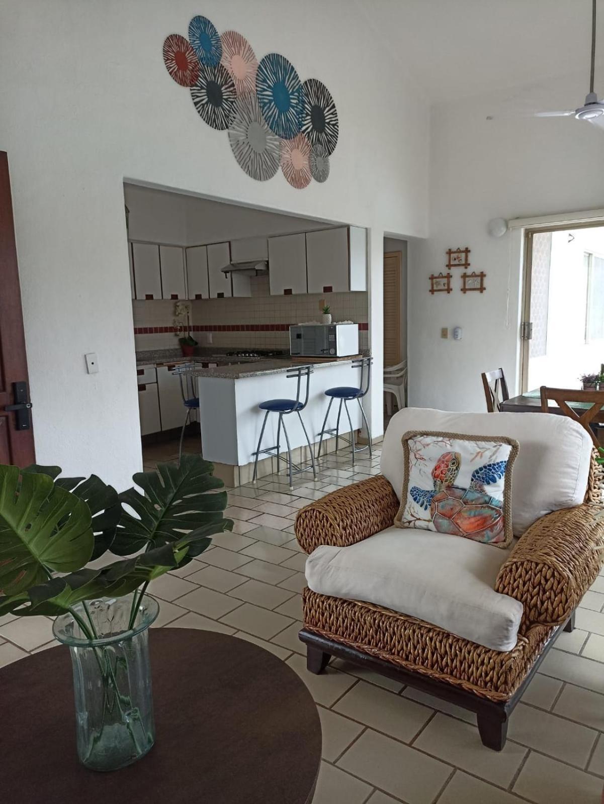 Hermoso Apartamento En Manzanillo Con Alberca Y Cancha De Tenis, Ideal Para Relajarse Y Disfrutar De Una Escapada Tranquila En El Paraiso Tropical 외부 사진